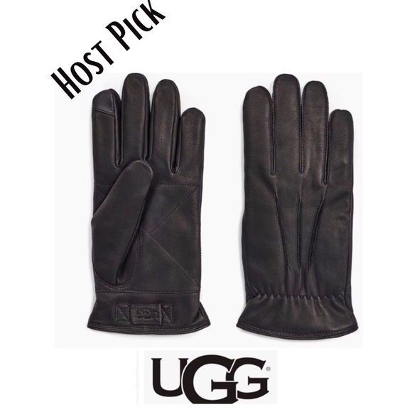 UGG Other - UGG Men’s 3 Point Leather Gloves